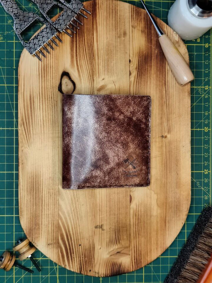 Gwyn - Shell Hakiki Deri Cüzdan