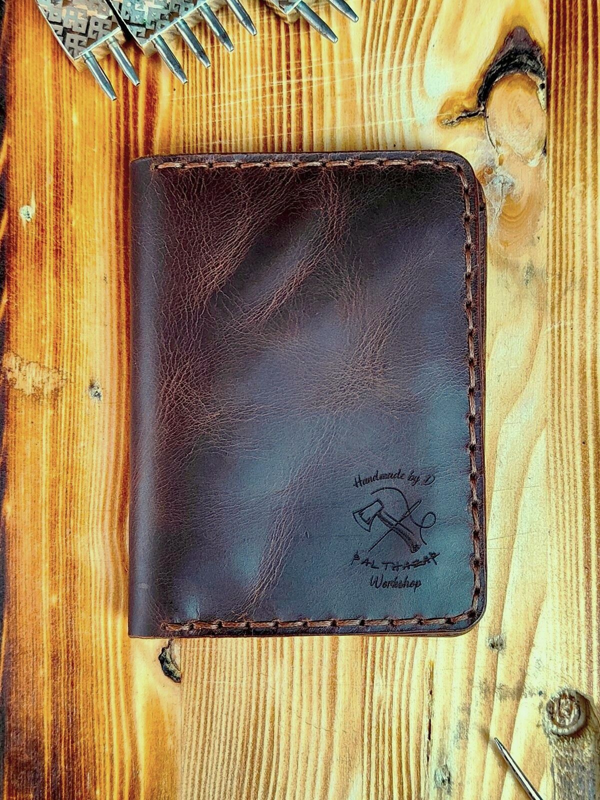 Spline - Bifold Deri Kartlık