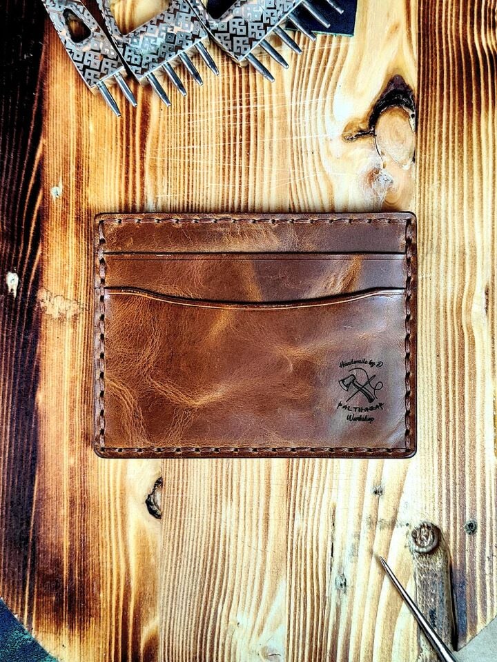 Strata - Minimal Premium Deri Kartlık